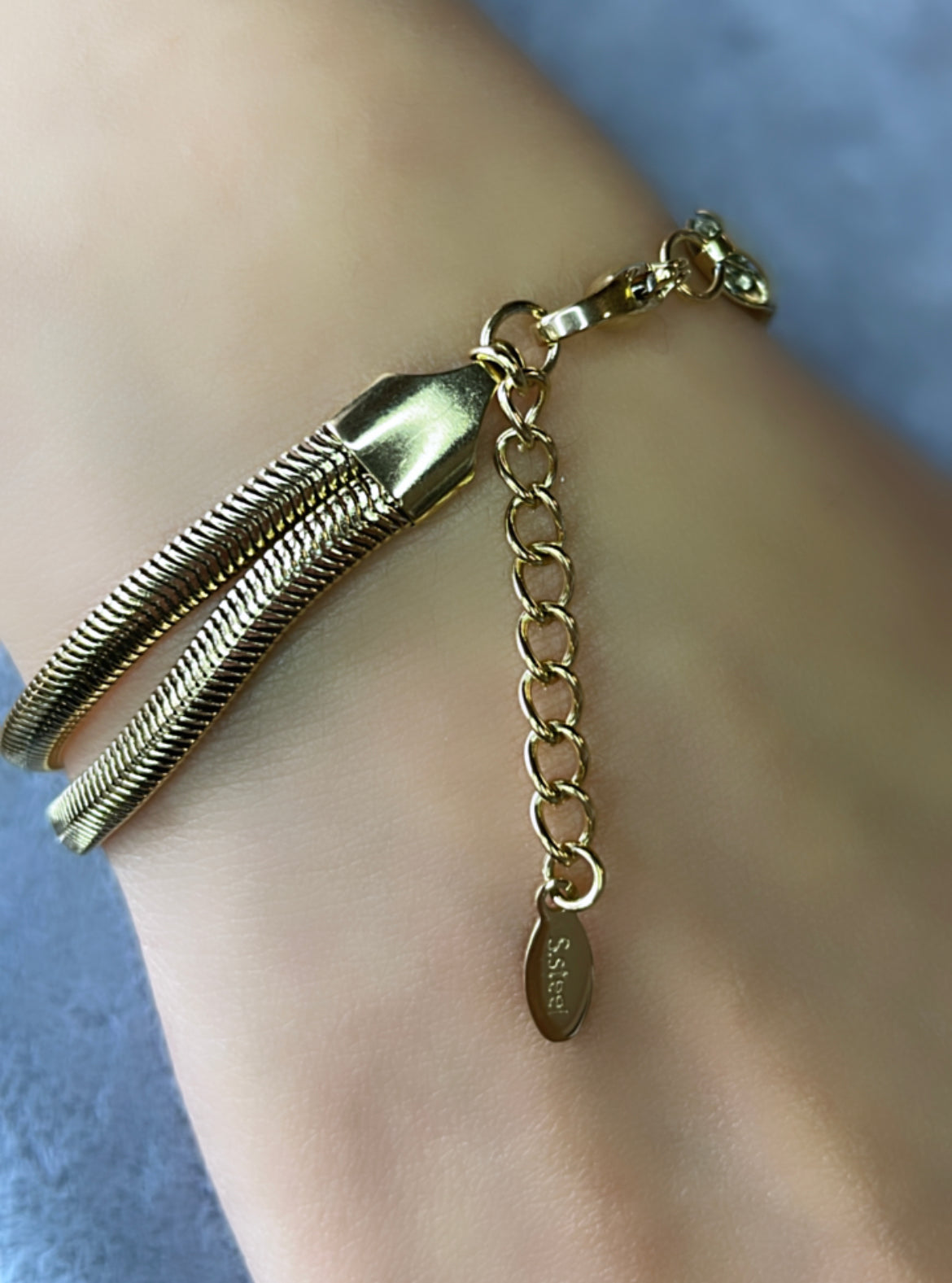 Bracciale snake nodo