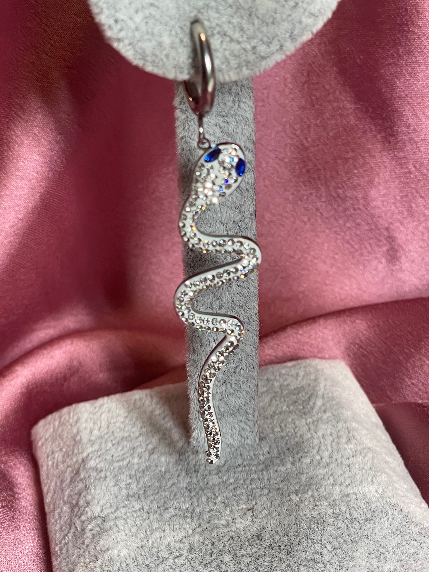 Mono orecchino snake 10mm