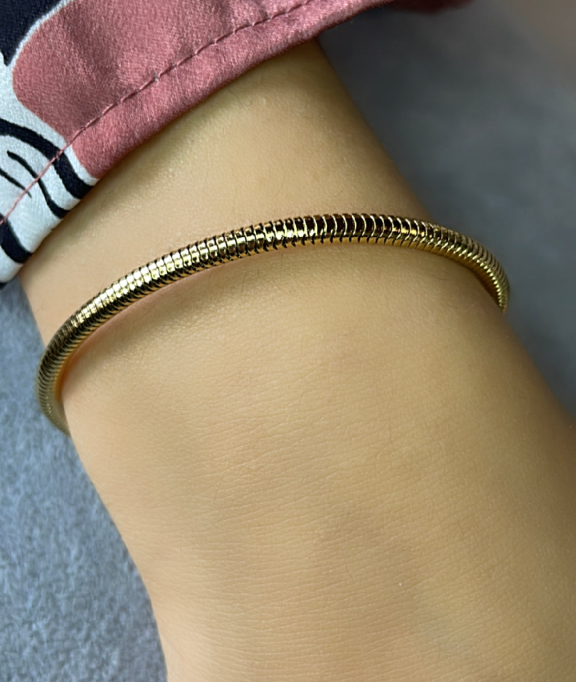 Bracciale snake tondo