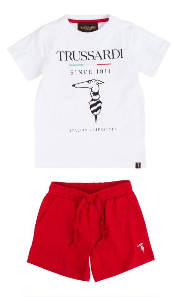 Ensemble t-shirt/bermuda TRUSSARDI