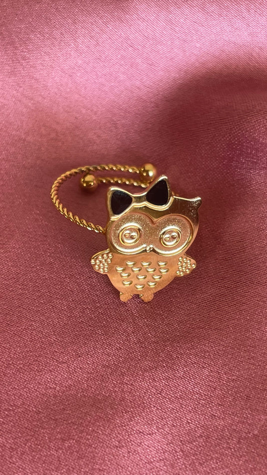 Bague hibou